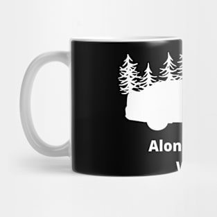 why alone? black Mug